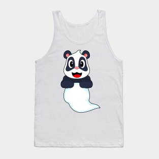 Panda Ghost Halloween Tank Top